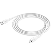 Teleadapt Flexible Silicone USB C to Lightning Cable, MFi Certified. 3A, 30W Fast Charging USB Po...