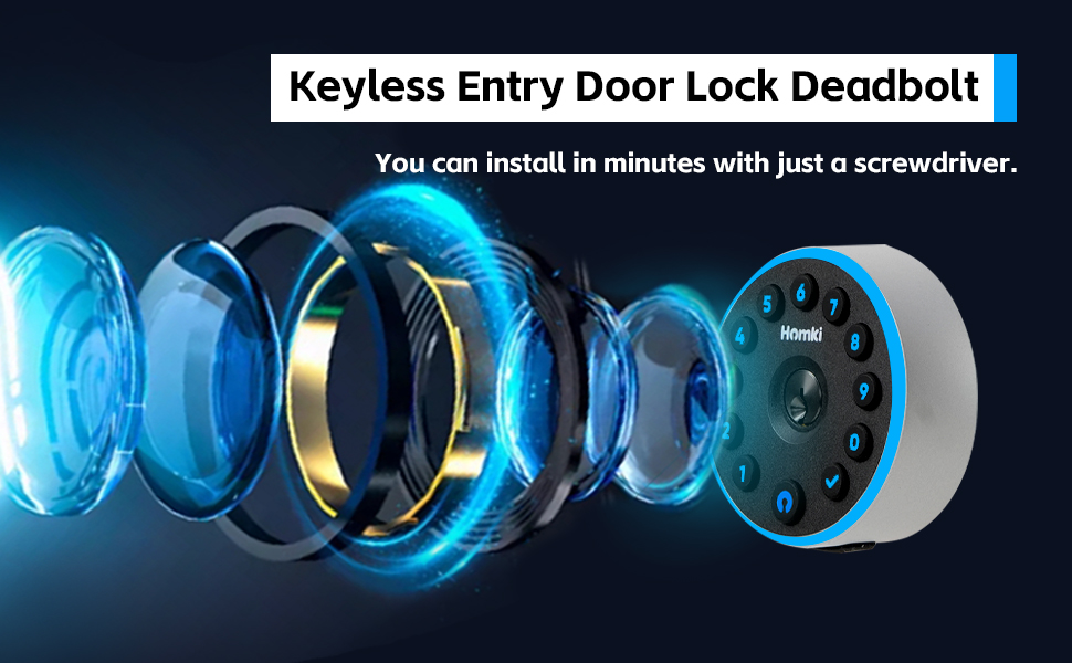 keyless entry door lock