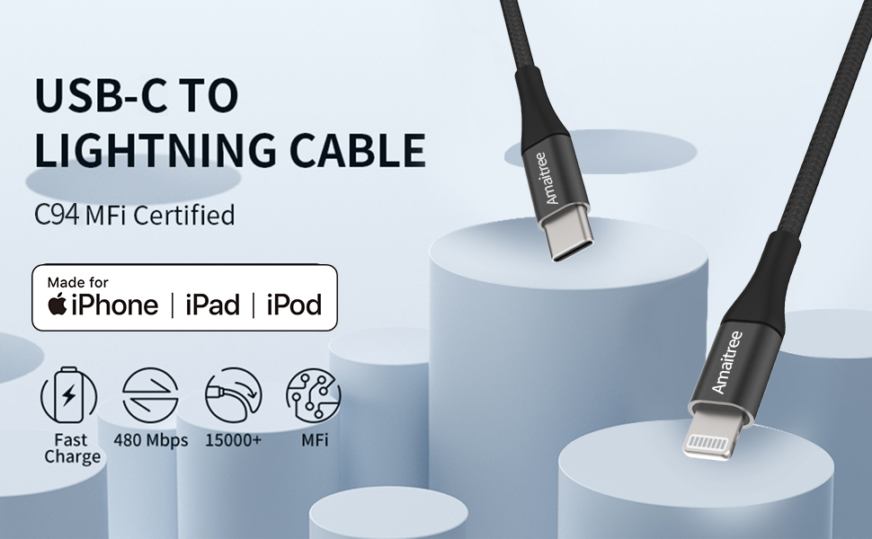 usb c to lightning cable,pd fast charger for iphone 13