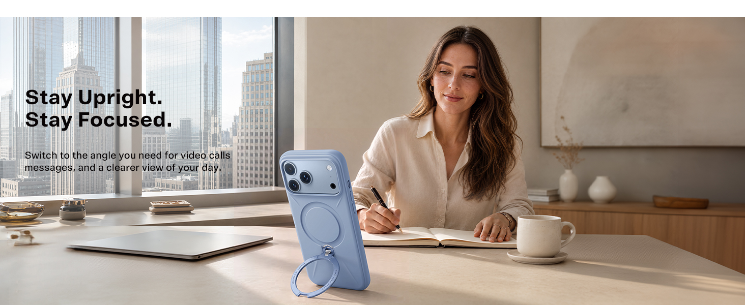 magnetic stand case iphone18 pro silicone