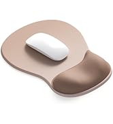 ErgoComfort Gel Wrist Rest Mouse Pad-Ergonomic Office Mousepad with Wrist Support-Non-Slip, Desig...