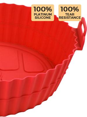 reusable air fryer silicone liners pot baking tray basket airfryer accessories disposable paper