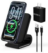Samsung Wireless Charger Stand Desk Phone Fast Charger Station with Adapter | for Samsung Galaxy ...