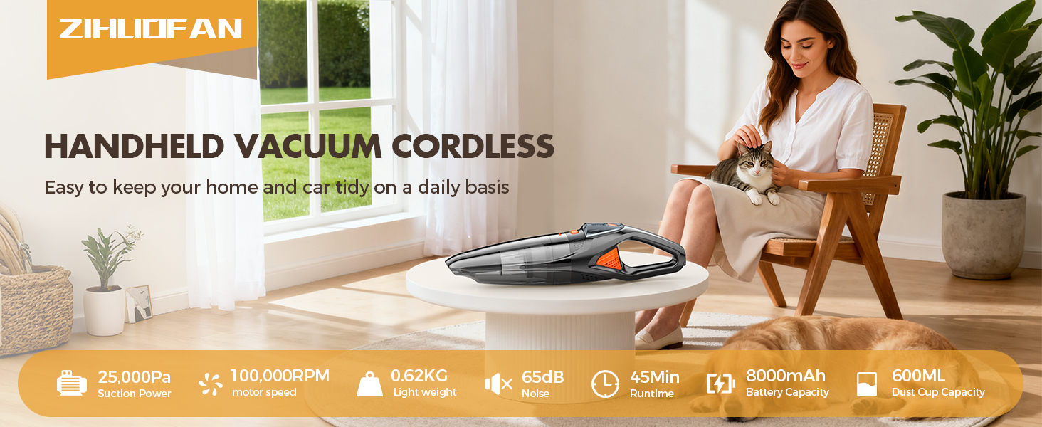Handheld Vacuum Cordless
