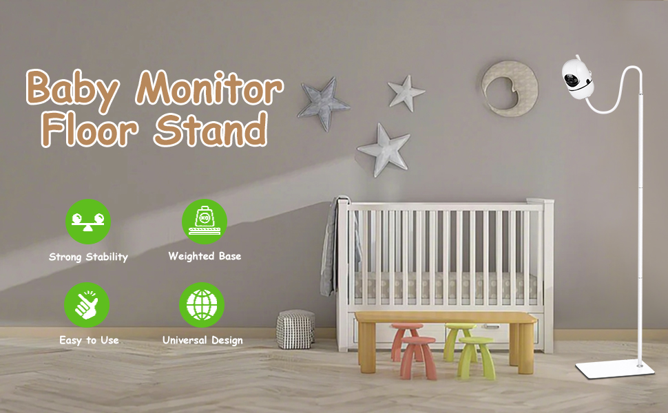 Baby Monitor Floor Stand