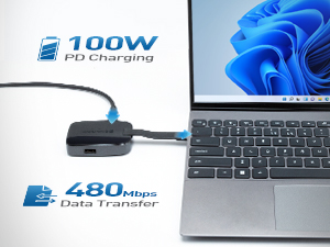 Foldable USB-C Multiport Adapter 