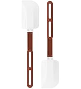 High Heat Resistant Silicone Spatulas, 13-1/2" Commercial Spatula 500°F Heat-Resistant Heavy Duty...