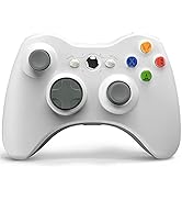 YAEYE Wireless Controller for Xbox 360, 2.4GHZ Gamepad Joystick Wireless Controller Compatible wi...