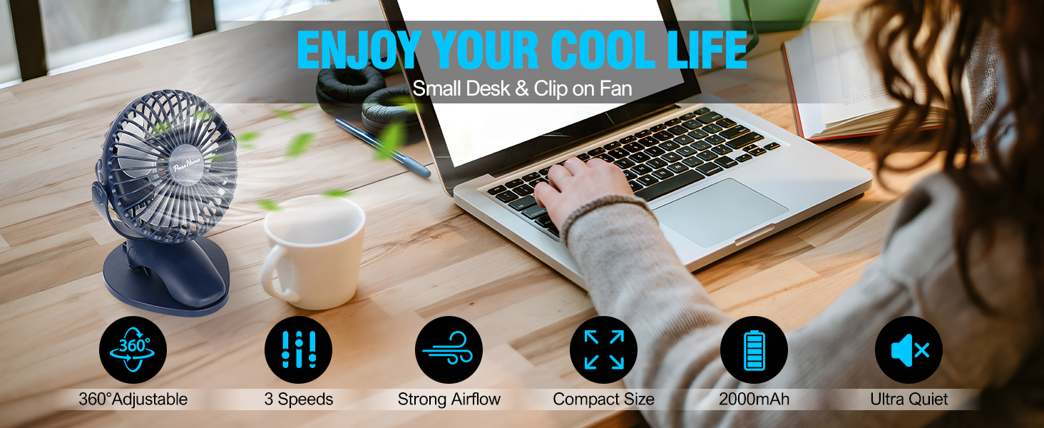 Portable Clip Fan