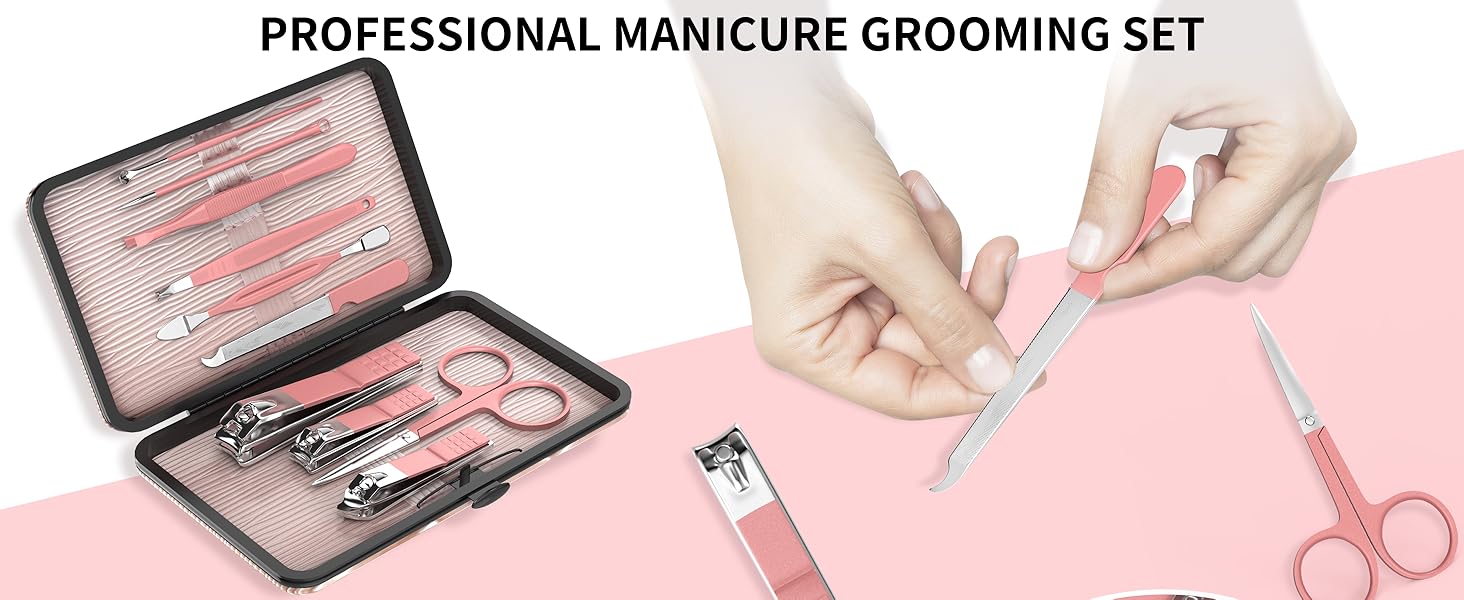 travel nail clipper set