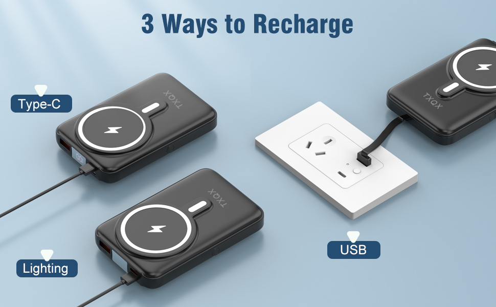 3 ways to recharge
