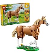 LEGO Creator 3 in 1 Beautiful Horse Building Toy for Kids - Building Blocks & Learning Toy for Gi...