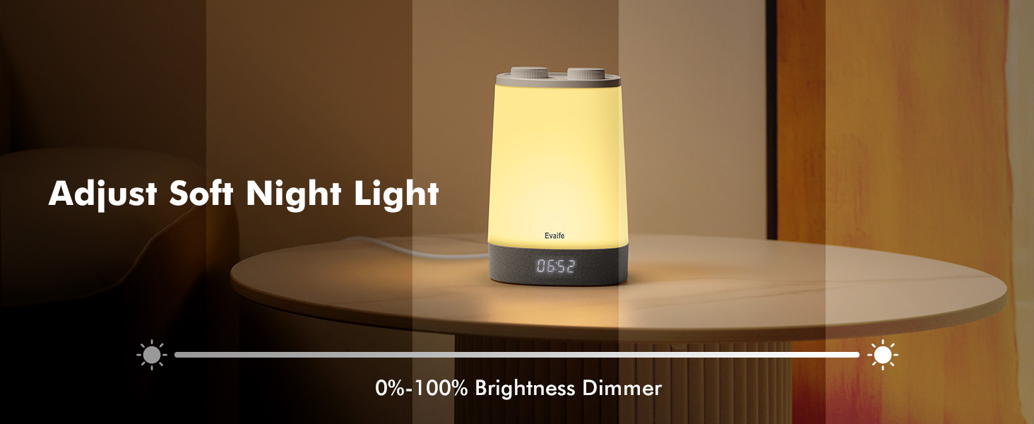 sound machine with night light 