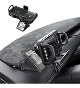 Wireless Car Charger Air Vent Phone Holder for Model Y Juniper/3 Highland | One-Touch Rotation ph...