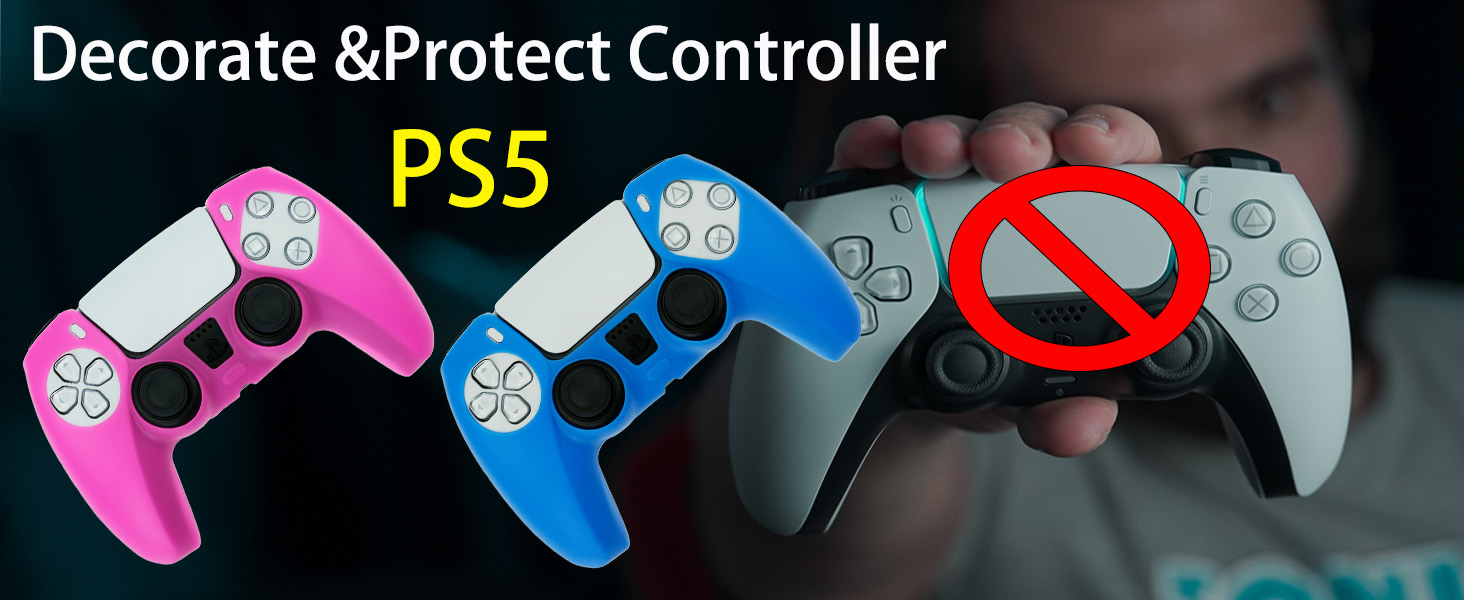 silicone case cover skin for ps5 controller
