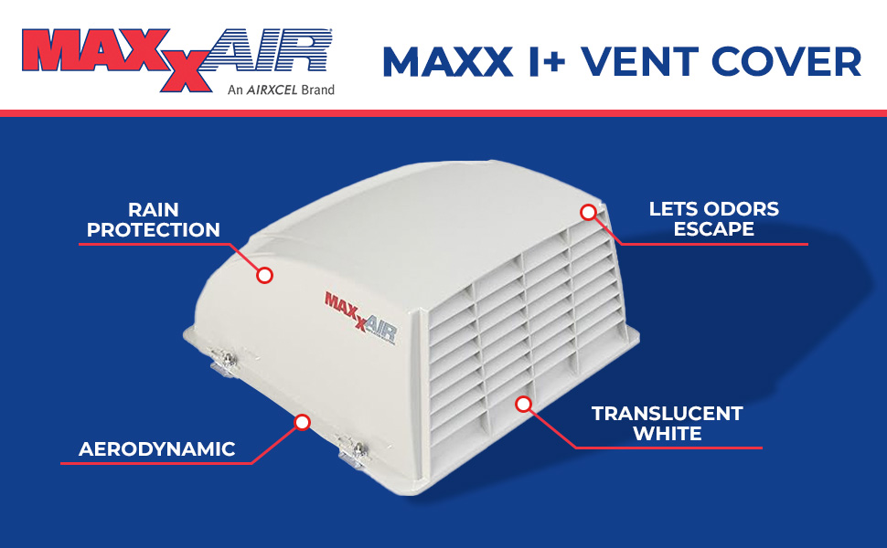 maxxair vent cover rv air conditioning protection from rain aerodynamic rain