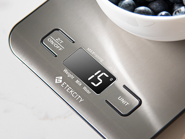 Bright display with backlit