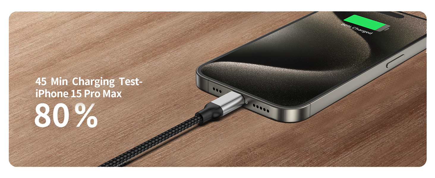 charging with iPhone 15 Pro Max