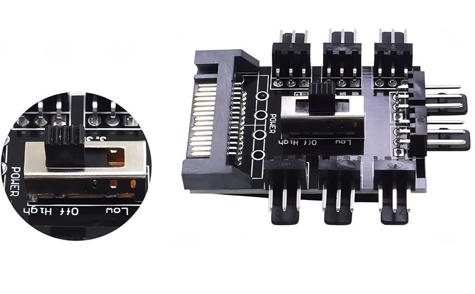 fan hub switch