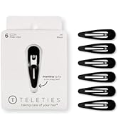 TELETIES - Snap Clip - Snag-Free Design - Hair Clip Barrette for Women &amp; Girls - Gentle Yet Secur...