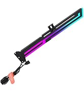 YEZriler GPU Support Bracket RGB, Graphics Card Stand Brace Holder with Adjustable Length and Hei...