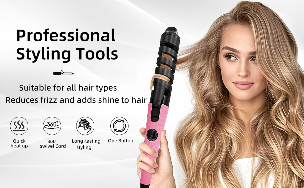 Hair curling wand