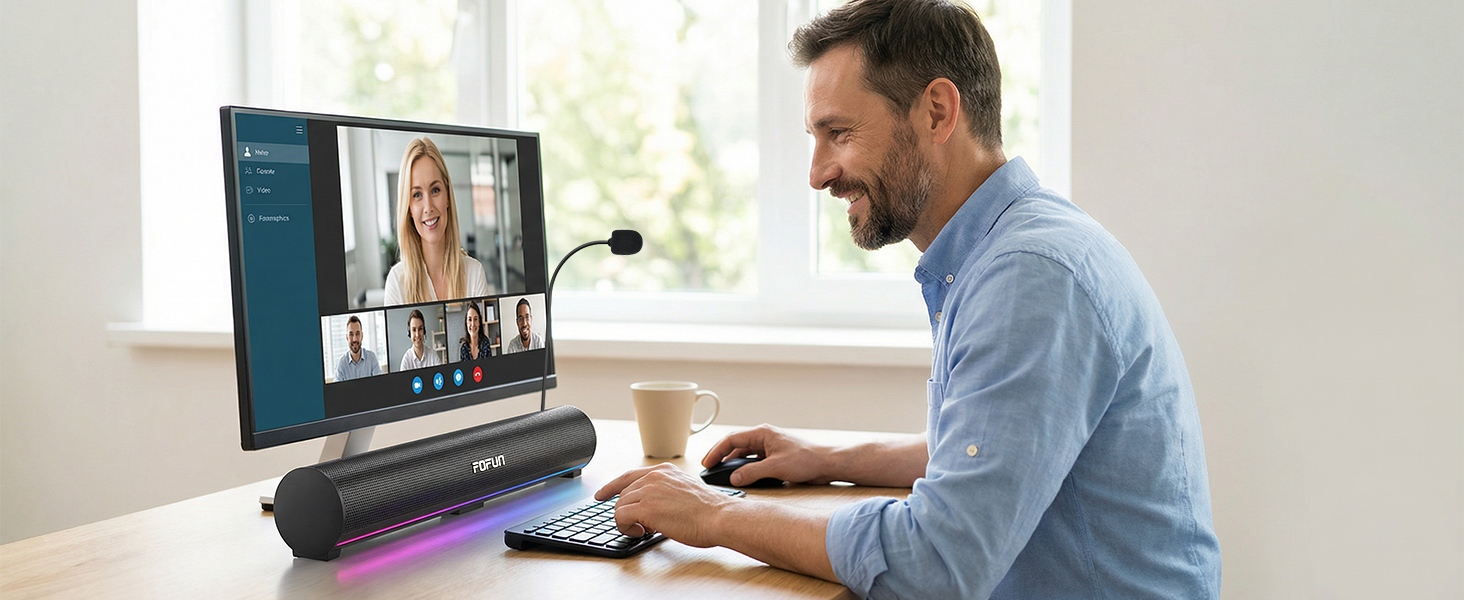 computer speakers with microphone