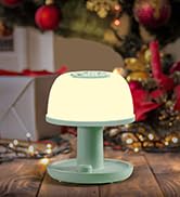 green toddler lamp night