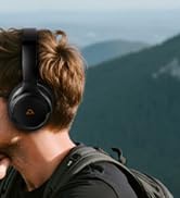 Wireless Bluetooth Over Ear Headphones with Active Noise Canceling