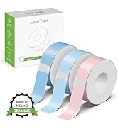 NELKO Genuine P21 Label Maker Tape, Adapted Label Print Paper, 14x40mm (0.55