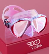 Snorkel Diving Mask Panoramic HD Swim Mask, Anti-Fog Scuba Diving Goggles