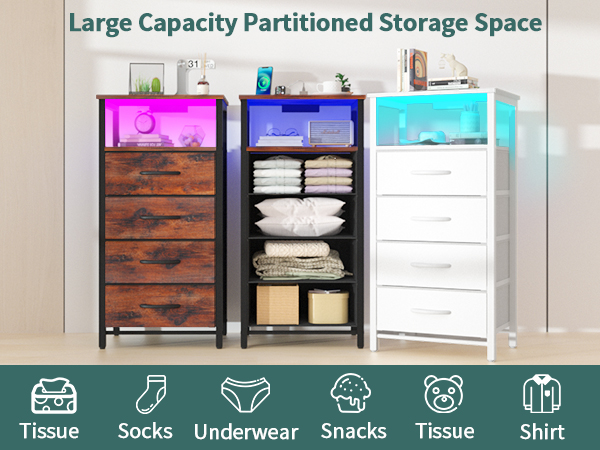 night stand with drawers