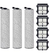 Soft Roller Brushes &amp; HEPA Filters Compatible with Tineco iFloor 3/ Floor One S3 Cordless Wet Dry...