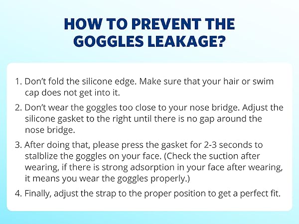 swim goggles for adults