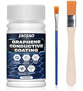 JAOJAO Conductive Paint, Graphite Conductive Paint Good Conductivity Excellent Adhesion Resistanc...