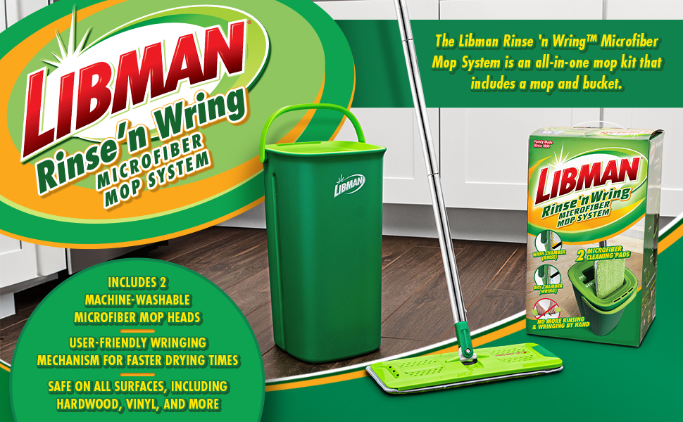 Rinse &amp;#39;n Wring Mop and Bucket System