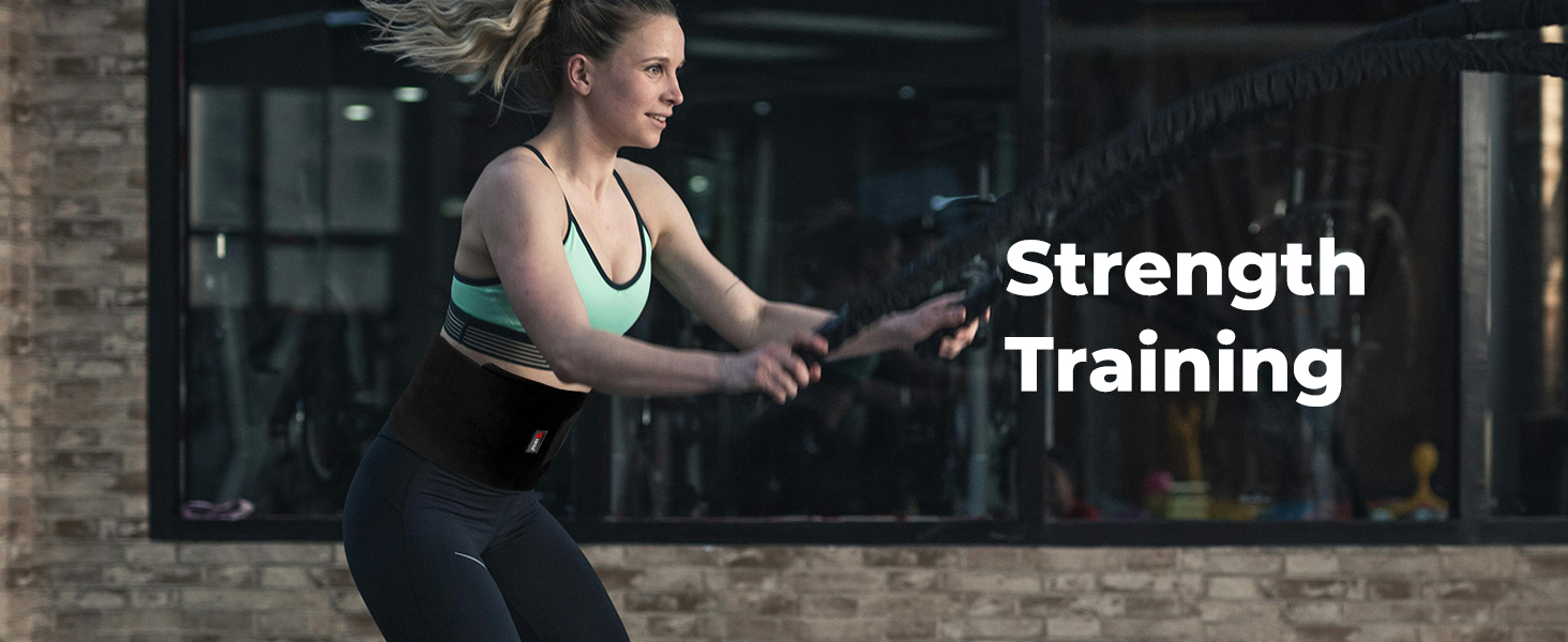 Our waist trainer for women is perfect for strength training