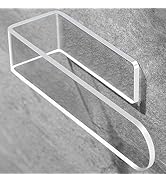 Taozun Hand Towel Holder/Clear Hand Towel Rack - Acrylic Plastics Towel Ring Self Adhesive Towel ...