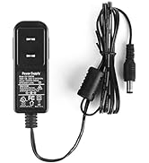 [UL Certified] Security-01 AC to DC 12V 0.5A 500mA Power Supply Adapter, Plug 5.5mm x 2.1mm,UL Li...