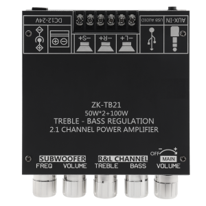 with Treble and Bass Control