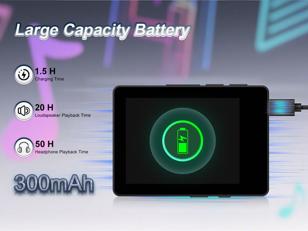 bluetooth mp3 player, mp3 player with sd card, mp3 player with fm radio, 