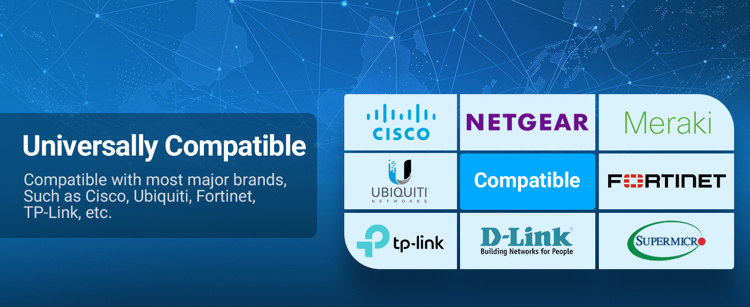 sfp+ to rj45 Universally Compatible