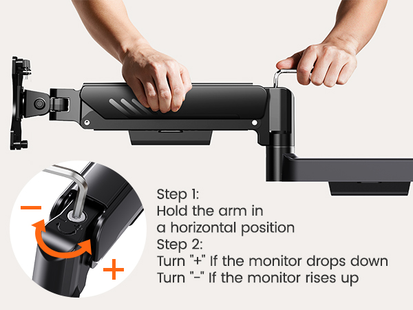 tall monitor arm