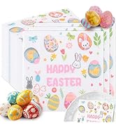 IOMDRWU 20 Pack Disposable Paper Napkins,Soft Absorbent Biodegradable Cocktail Napkin, Floral Egg...