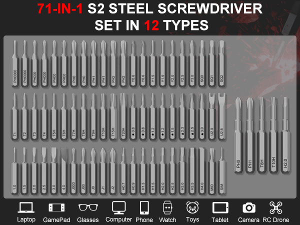 screwdriver set electric