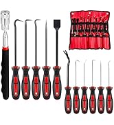 AMM 11Pcs Precision Pick &amp; Hook Set with Scraper and Magnetic Telescoping Tool Kit
