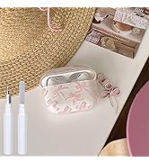 inewateri Compatible for AirPods 4 Case with Cleaner Kit Soft Cute Bow Pattern Fashion Design Bow...