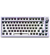 FKZ K75 Barebone 75% Hot Swap Tri-Mode Bluetooth 5.0/2.4G Wireless/Type-C Wired RGB Mechanical Ga...
