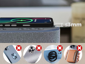 speaker charger clock