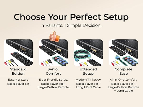 Choose Your Perfect Setup